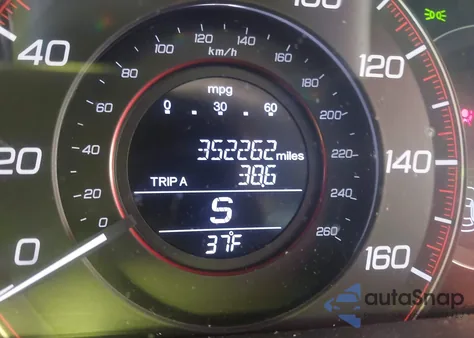 2013 Honda Accord Sport из США, поврежденный, VIN 1HGCR2F5XDA007735